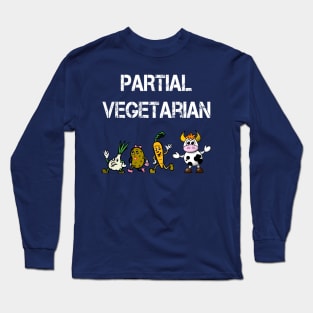 Partial Vegetarian Long Sleeve T-Shirt